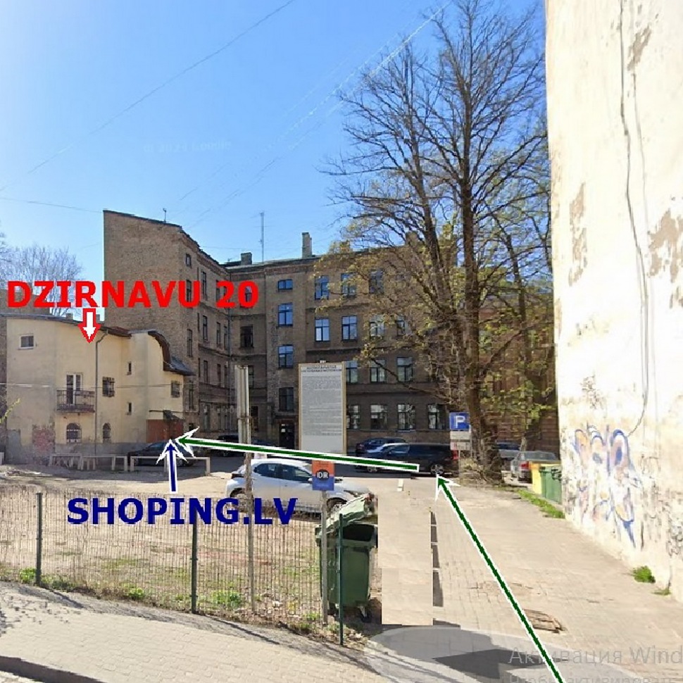 Подъезд и парковка у SHOPING.LV