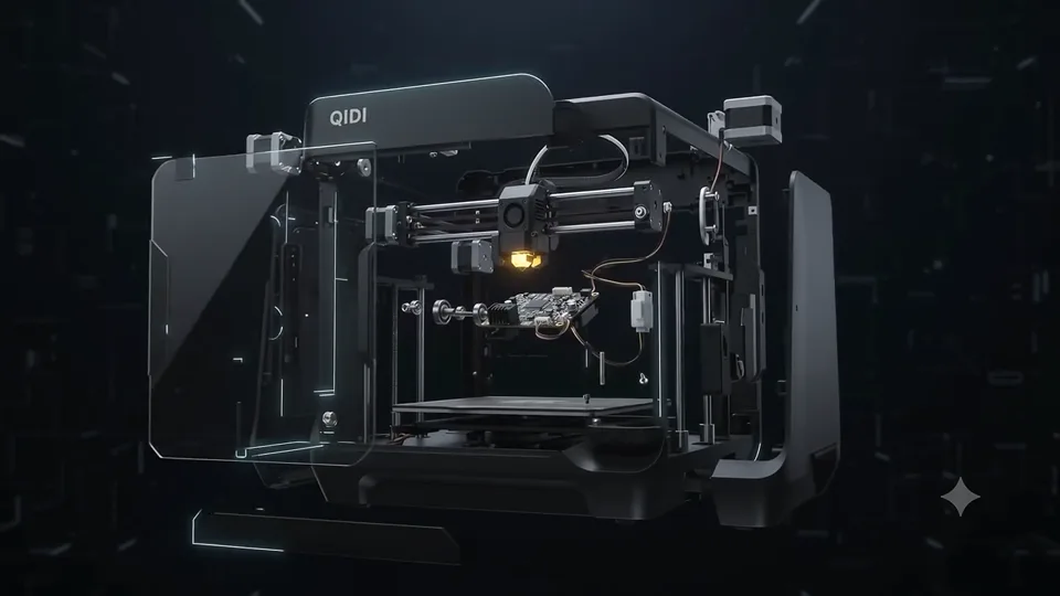 QIDI Q1 Pro exploded view